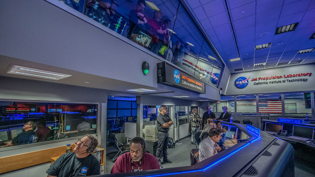 Command Center NASA JPL Opportunity