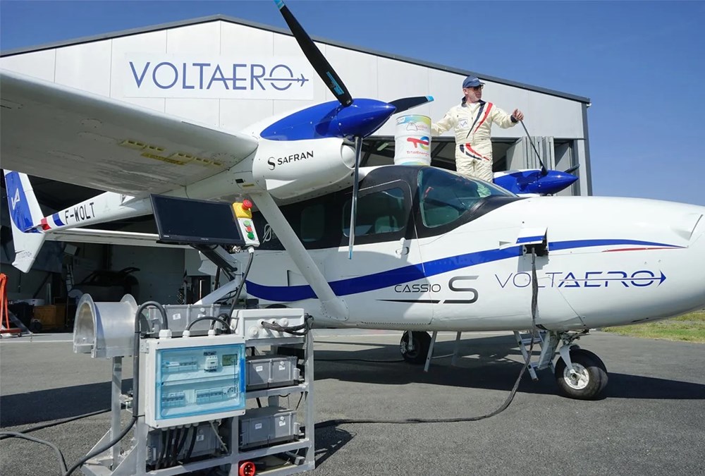 VoltAero's Cassio S testbed airplane