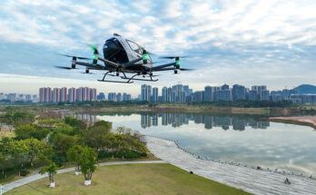 Ehang's EH216-S air taxi.
