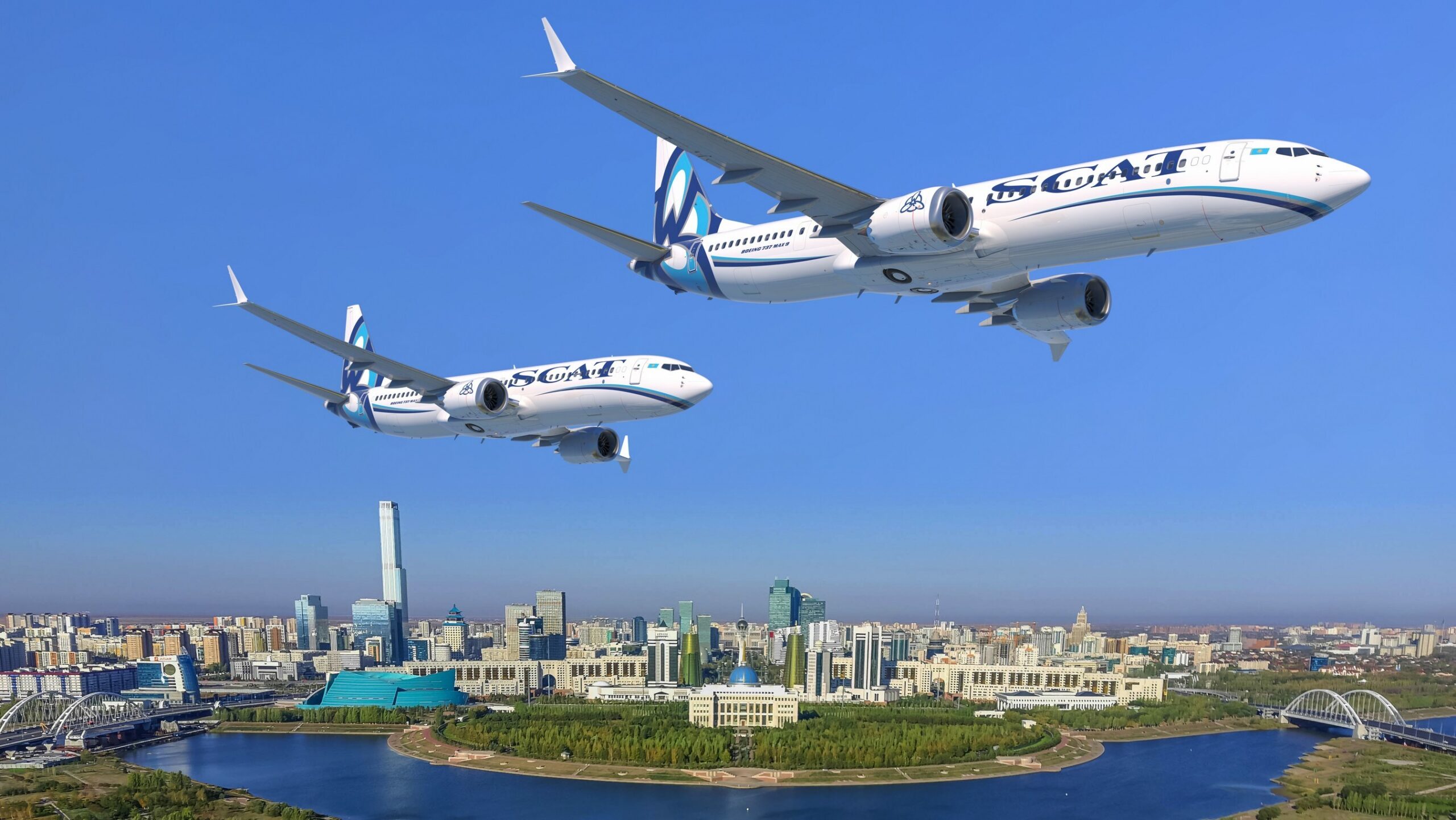 SCAT 737 MAXs. Image - Boeing